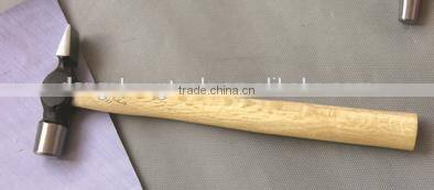 forged cross pein hammer with wooden handle