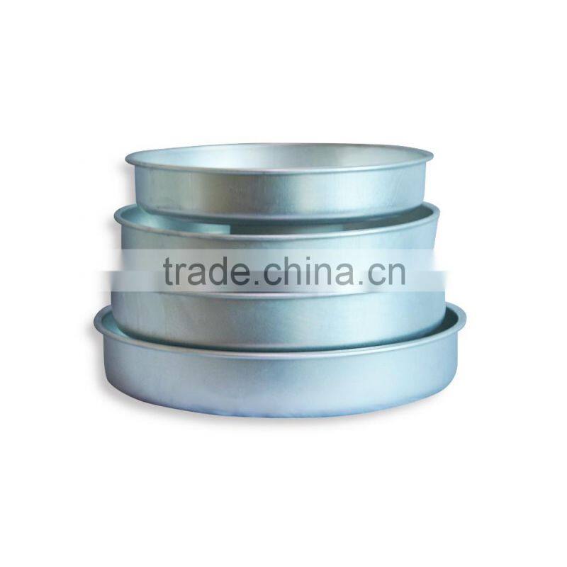 Aluminium wash white deep plate