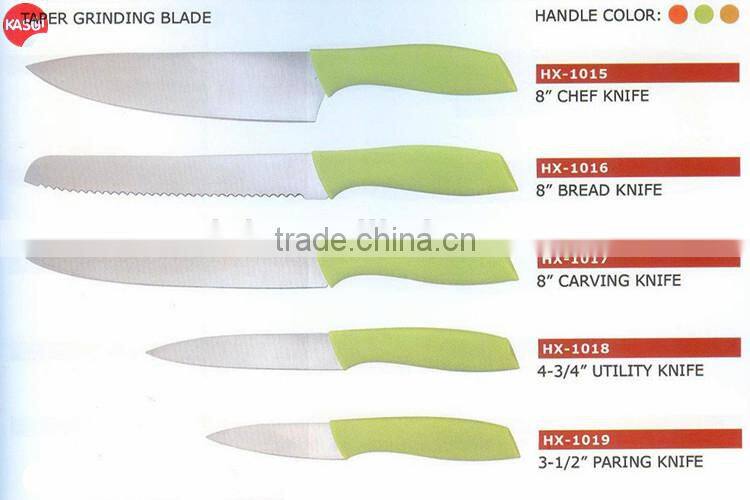 HX-1017 taper grinding blade 8 inch filleting knife 2015 newest kitchen knife