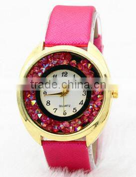 charming small dial watch Fashion Girl pearl bracelet lady decoration wristwatch