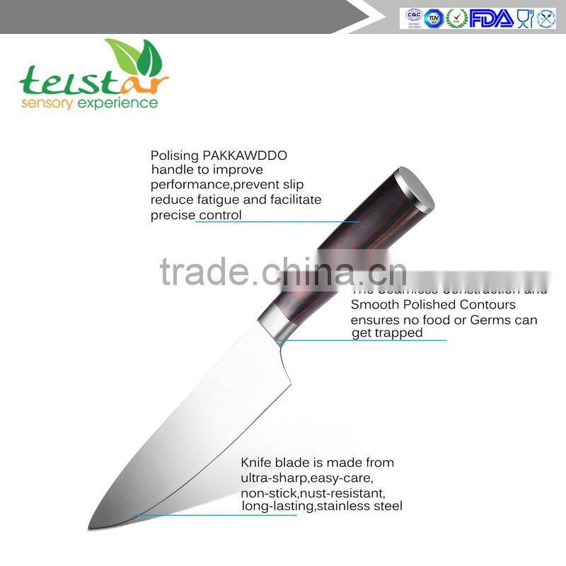 8 Inch Chef Knife High Carbon Stainless Steel Kitchen Knives