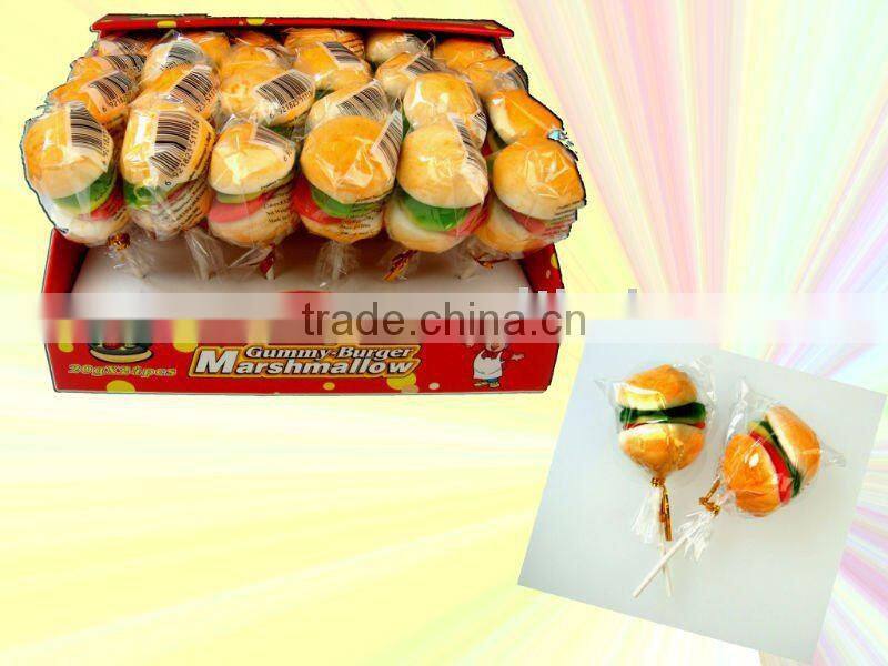 Twisted Marshmallow Lollipop Candy Fruity Flavor