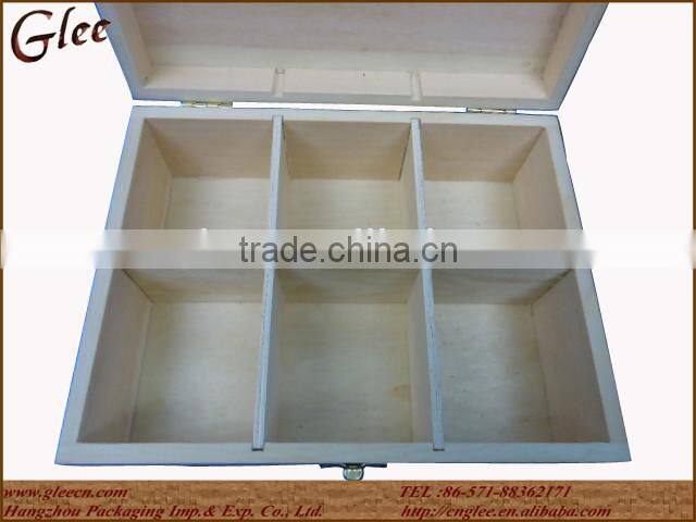 Chinese nature wooden coffee and tea packaging gift boxes