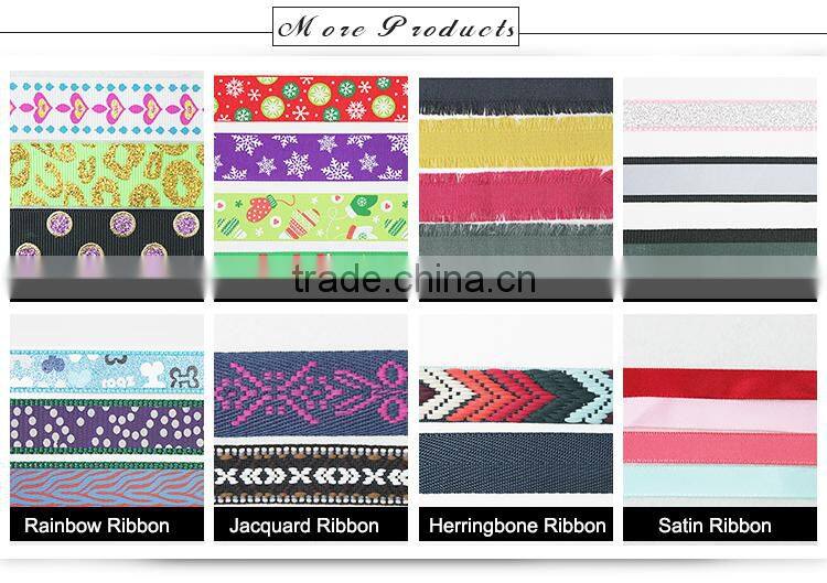 Modern Design Luxury Paper Bag Ribbon Handle