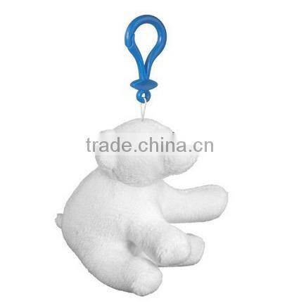Plush keychain for promotion stuffed small animals cheap black teddy bear keychain promotional