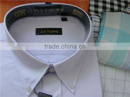 Wholesale Man White Shirts,Button Down Collar Men's cheap Shirt