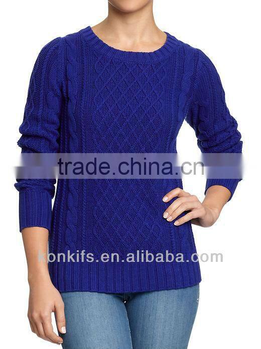 Women's Thick Cable-Knit Sweaters