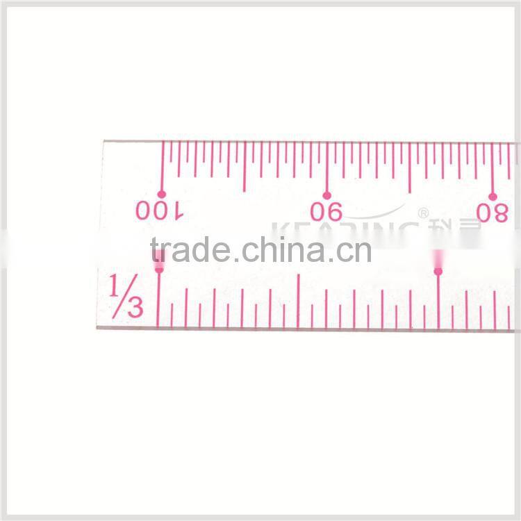 Kearing 1:3/1:5 transplant 1.2mm thickness flexible plastic straight scale ruler #8501