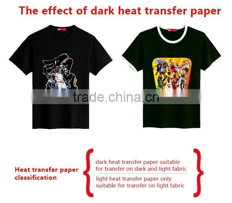 low price dark t-shirt transfer paper