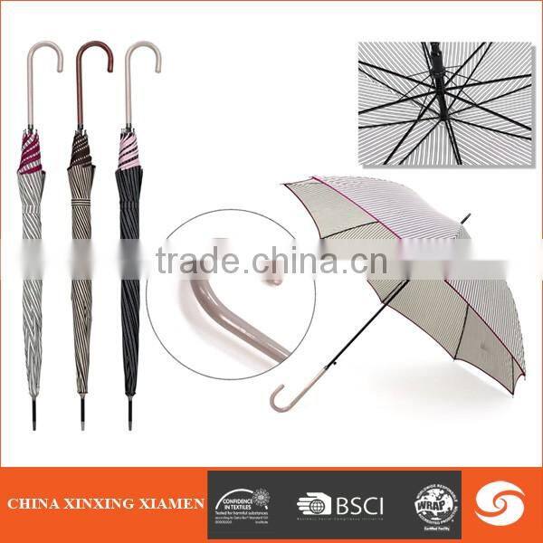 lace umbrella high quality auto open lace straight umbrella