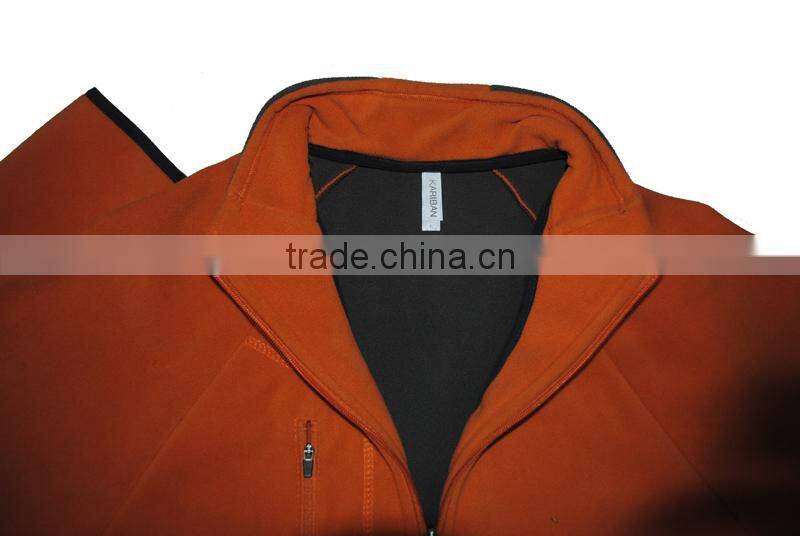 Polar Fleece Professional Manufacturer ! compounded polar fleece thick winter coat 100%polyeter compounded 340g, DTY 150D/96F