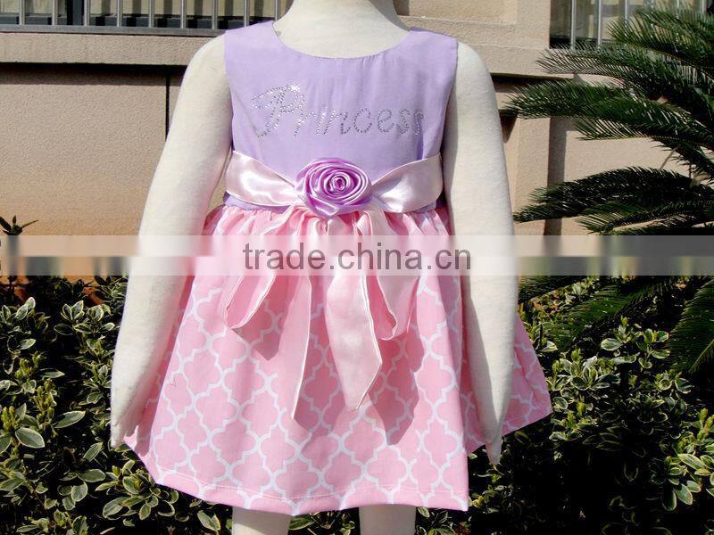2014 newest lovely baby girls' petti dress made in China