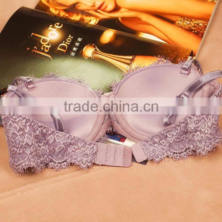Ultra-thin mesh sexy model bra