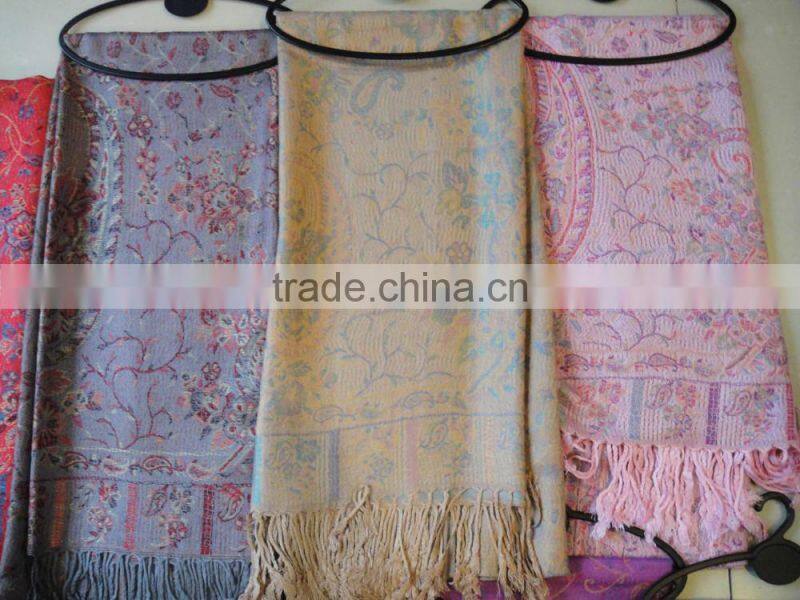 wholesale factory Russian lady paisley pashmina shawl 100%rayon