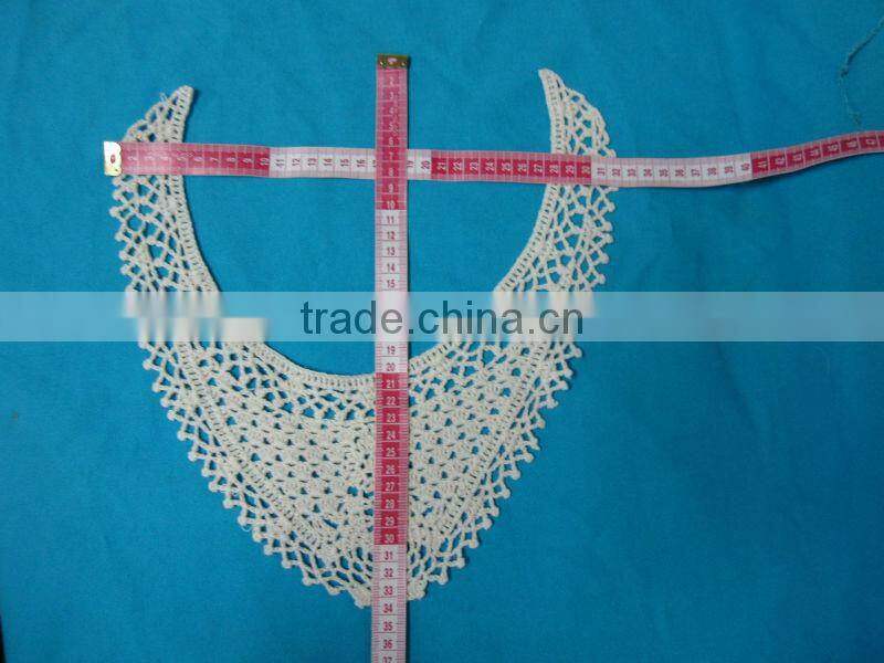 Wholesale new style crochet cotton lace neck collar patch