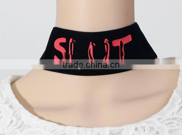 fabric lace choker necklace elegant woman necklace jewelry