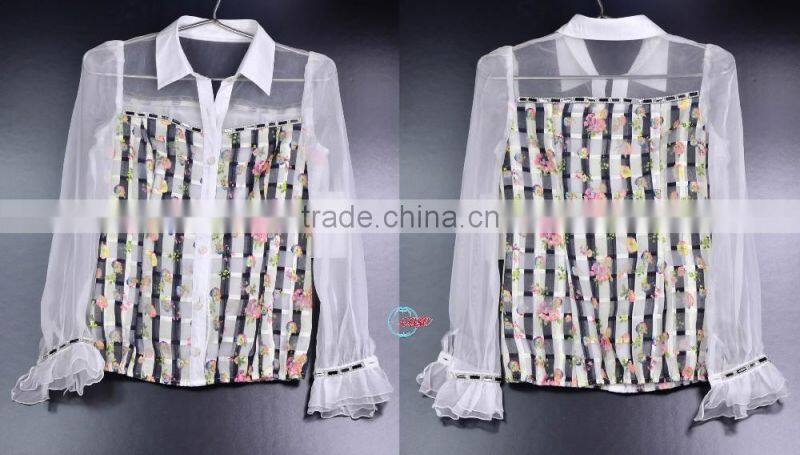 china ladies' casual cardigan uniform T-shirt