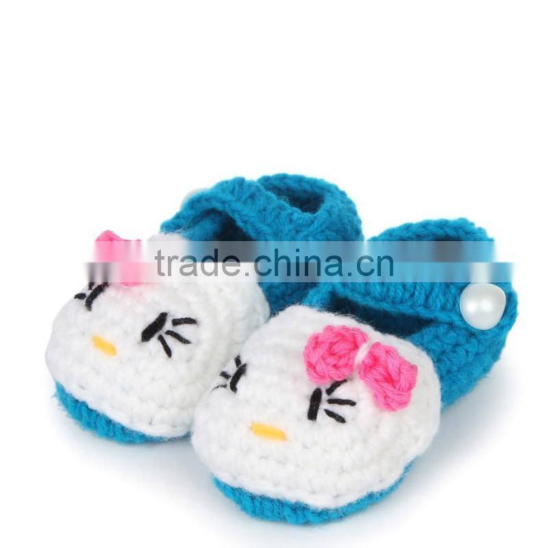 New arrival hot sale baby adult hand crochet wool shoes LBS20151223-19