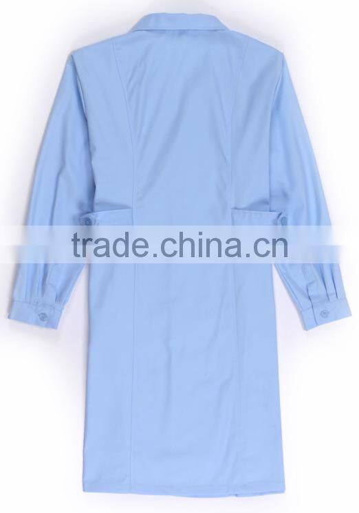 Factory Wholesale OEM CUSTOM lab coat uniforms, wholesale quality women lab coat