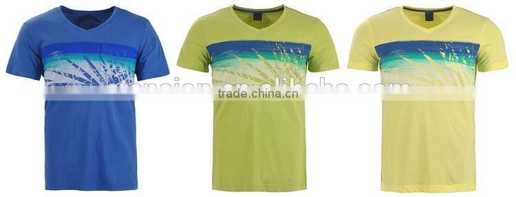 Custom High Quality O Neck Man Screen Printing T-Shirt