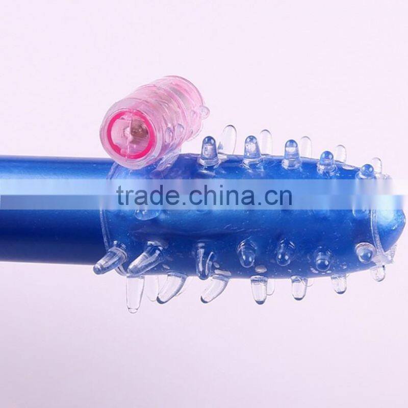 Popular Sex Ring Male Cock Vibrator Ring Spike Ring Massager for Men