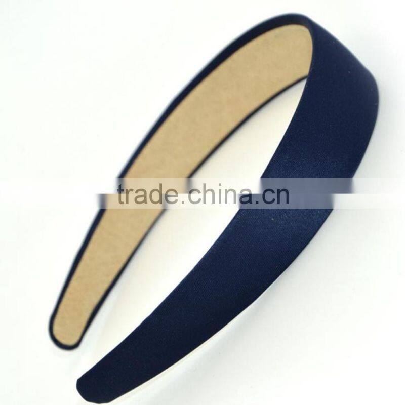 Fashion Colorful Plastic Headband Satin
