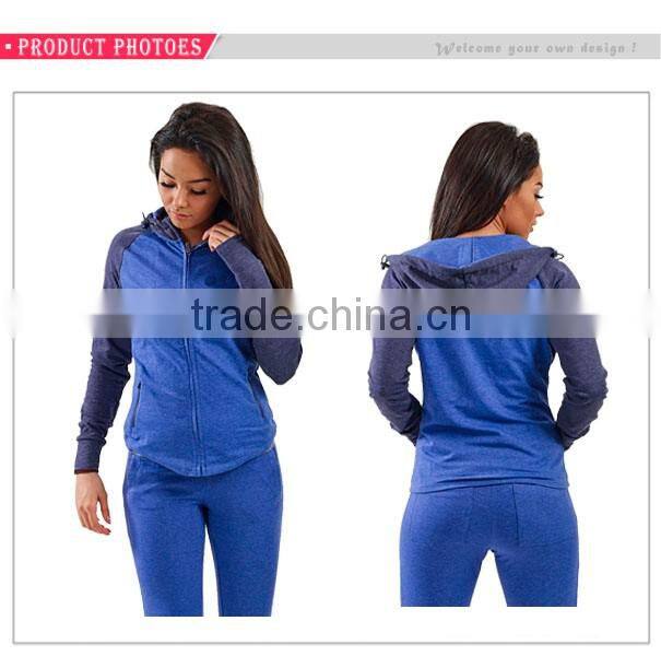 Fashion Sports Coat women Sportswear Fitted Women Summer Tracksuits