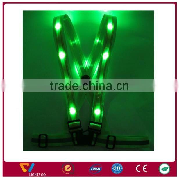 polyester reflective belt / waterproof elastic running belt / custom firefighter belt buckle