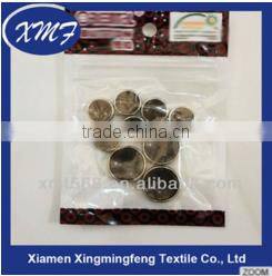 small packing resin button