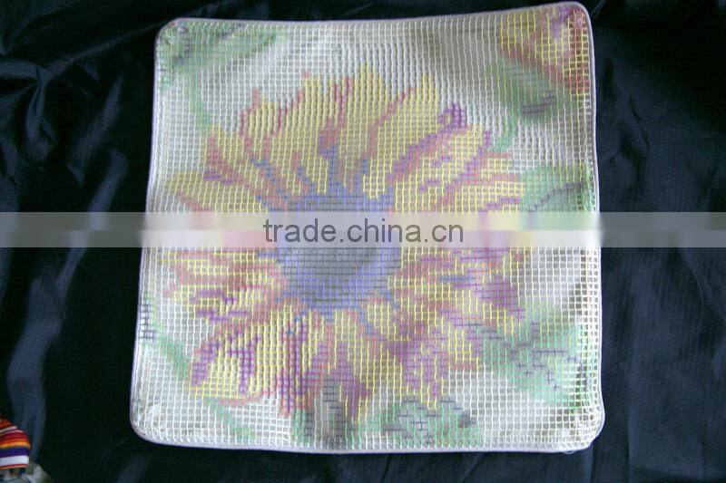 Printed canvas-LATCH HOOK RUG KIT.BZ239,DIY popular cushion and mat-01