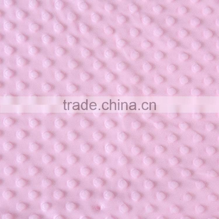 100% polyester Pressure bubble micromink sherpa blankets
