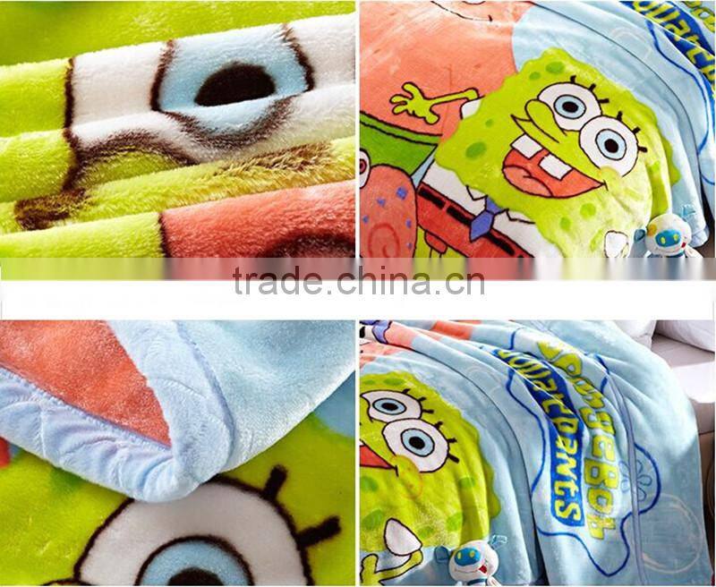 new designs printing raschel blanket softly mink china manufacturer