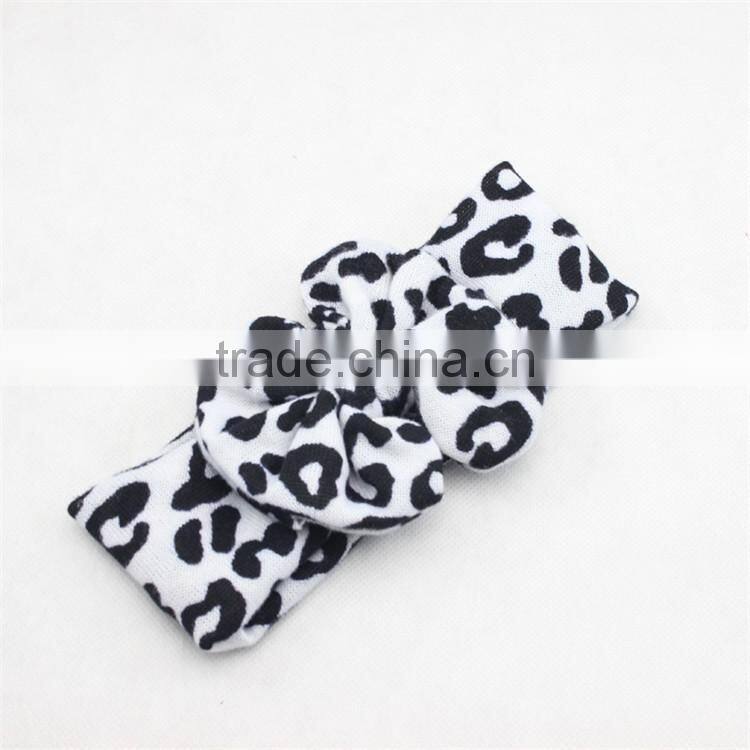 New arrival deer head wraps,turban children girls hair headband,stripe baby headband M5062005