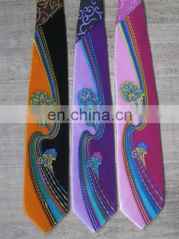 Special promotional business logo print necktie
