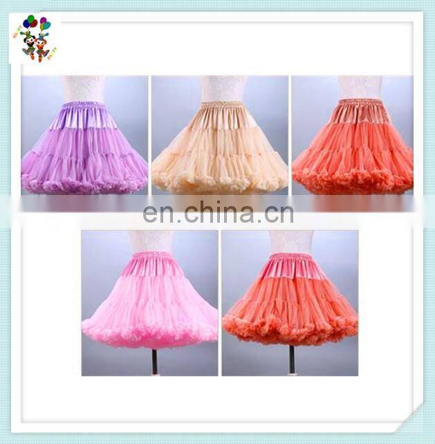 Adult Girls Party Wear Tulle Puffy Colors Tutu Skirts HPC-3103