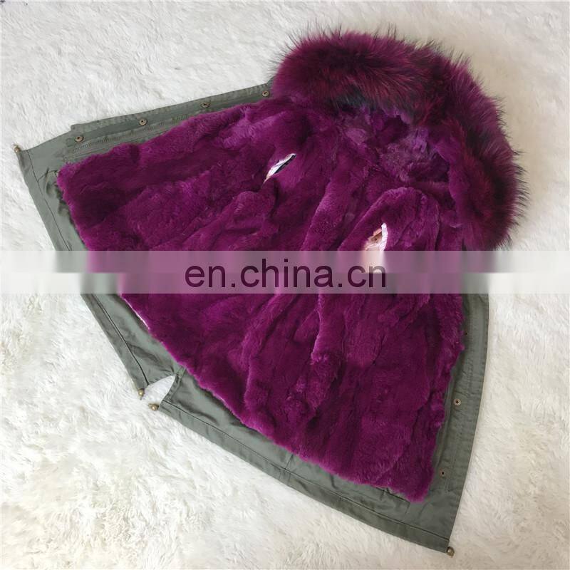 Newest Baby Products China Suppliers Child Genuine Rabbit Fur Kids Winter Clothes