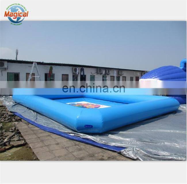 Custom Square inflatable water pool inflatable pool for water walking ball