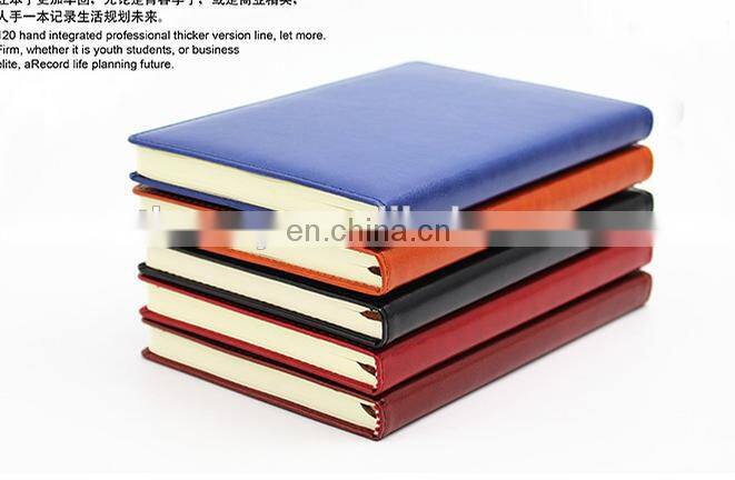 A5 PU Leather Notebook Office Folio Organizer Business Looseleaf Notebook