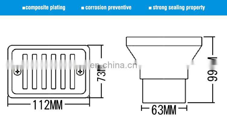 Swimming Pool Accessories Pipe Fitting Pool Plastic Overflow