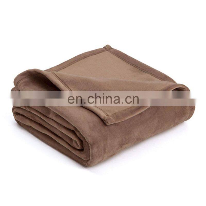 Customized Polyester Warm Blanket Flannel Fleece