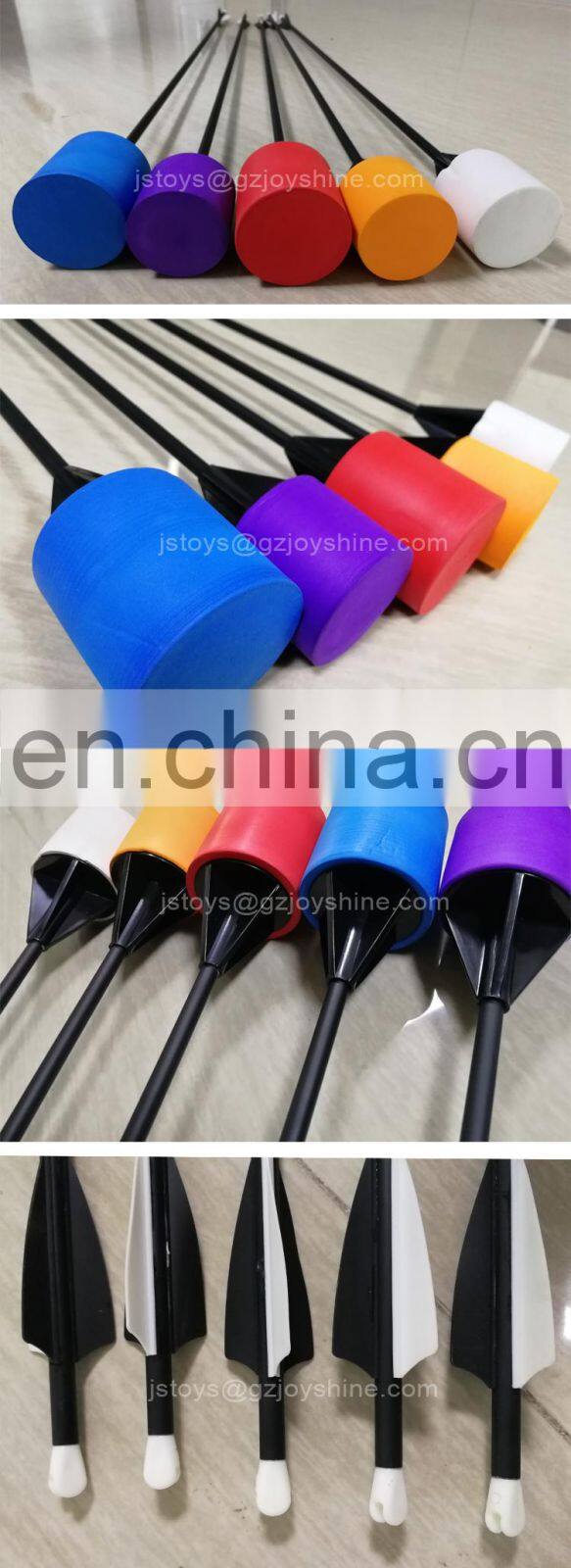 Multi colors Inflatable Archery Hoverball Shooting Game Equipment Face Mask, Archery Tag, Bow and Arrow Set