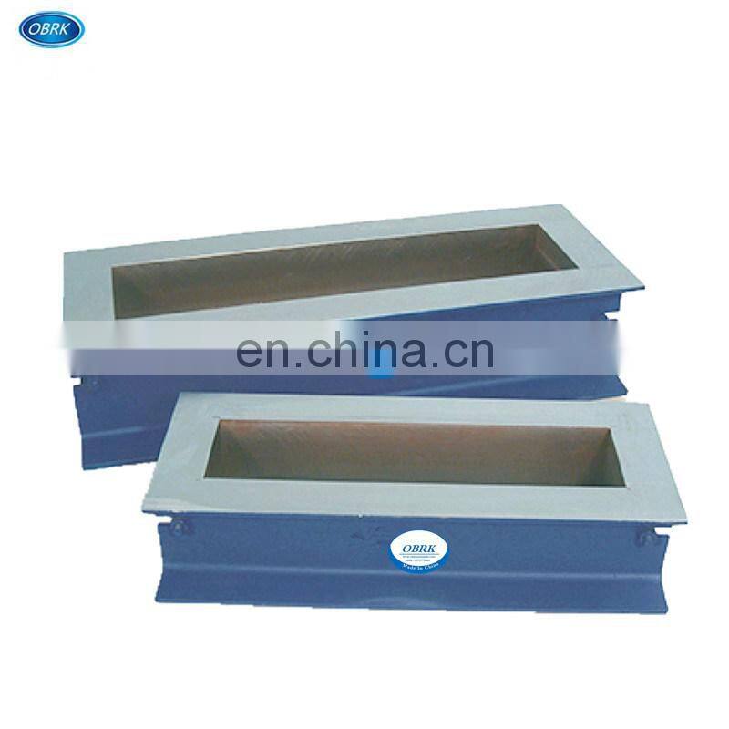 EN Standard Steel beam 160*300mm Cube Concrete Plastic Test Tube Mould/Molds