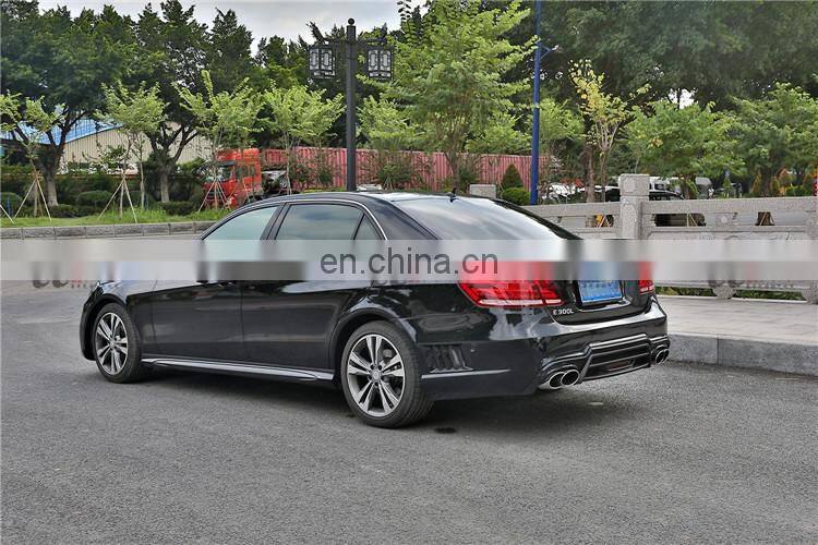 newest WD style body kit for Mercedes E class modify car facelift
