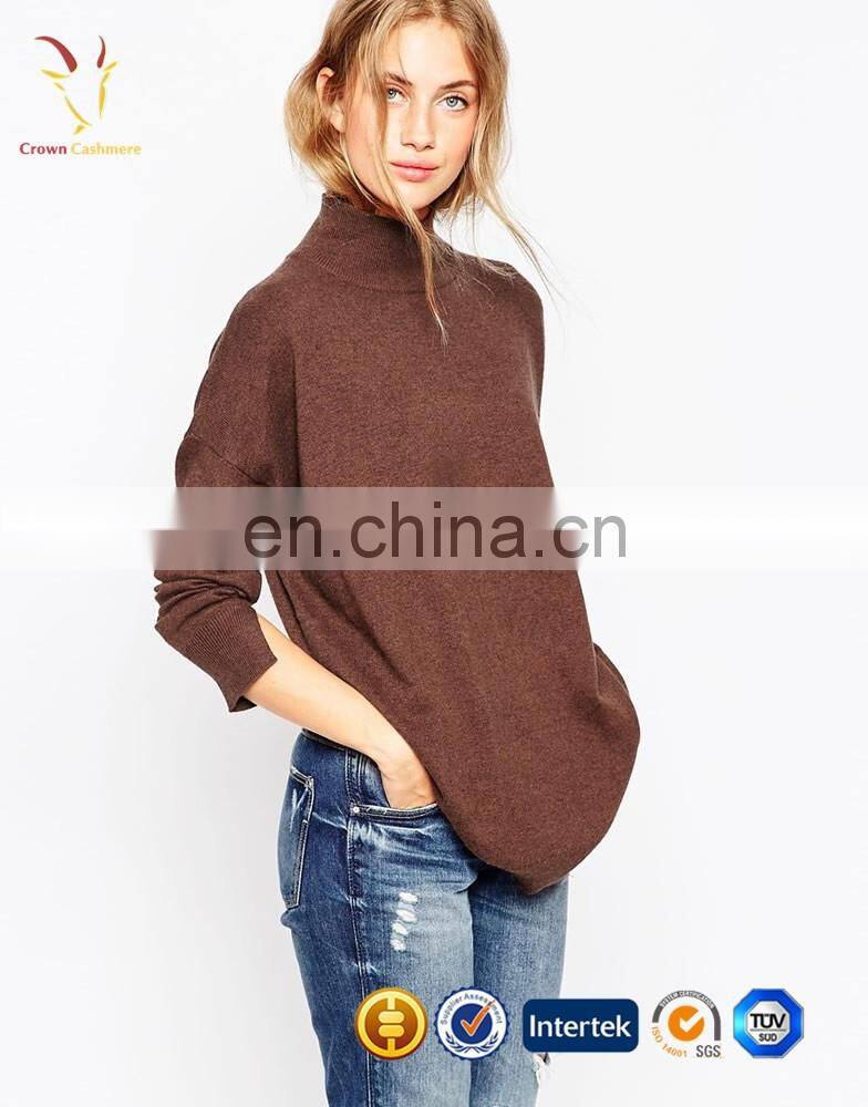 Womens Yellow Cashmere Pullover Sweater On Sale