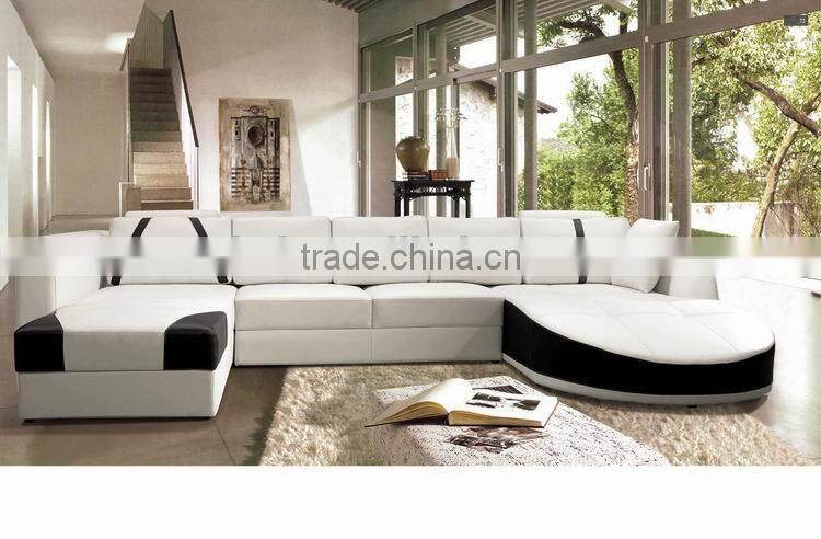 Modern style top leather sofas