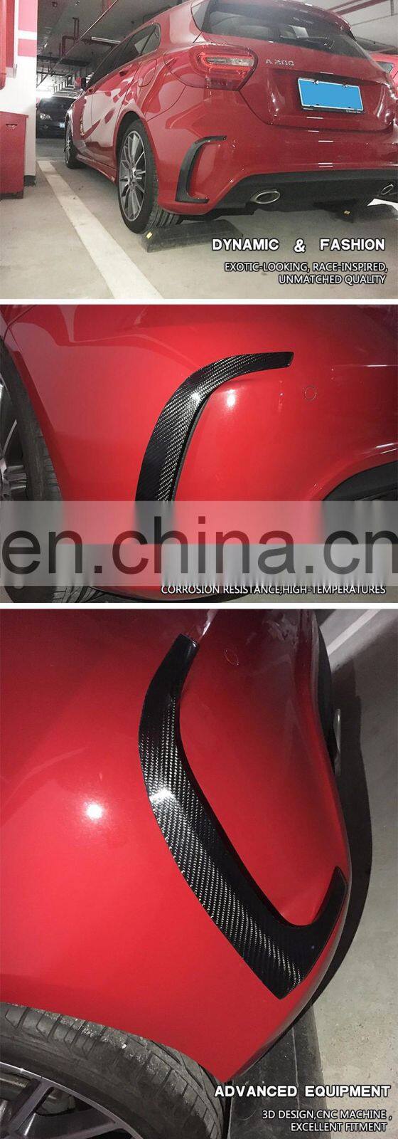 Car Carbon Flics Trims for Mercedes A-Class W176 A45 Hatchback