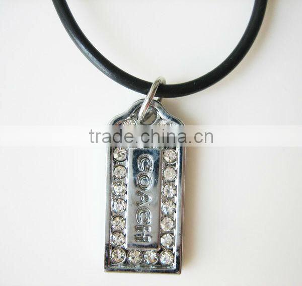 DIY rhinestone pendant for necklace (SH-118)