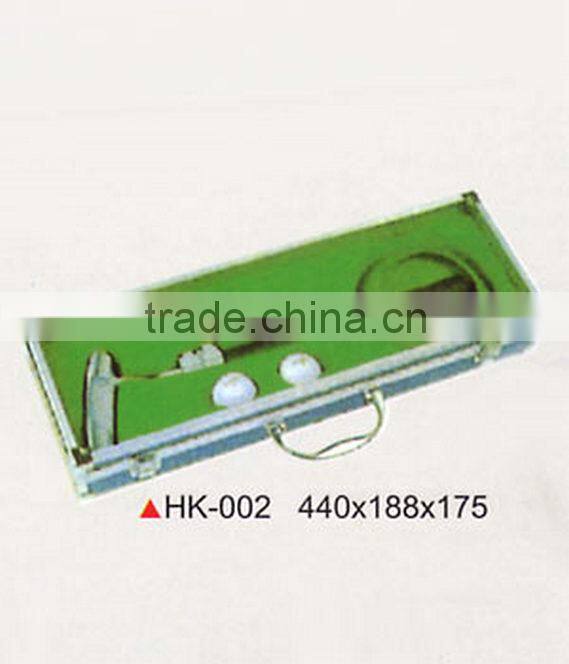 fashion Silver Aluminum Golf Case For One Set Golf Tools made in factory
