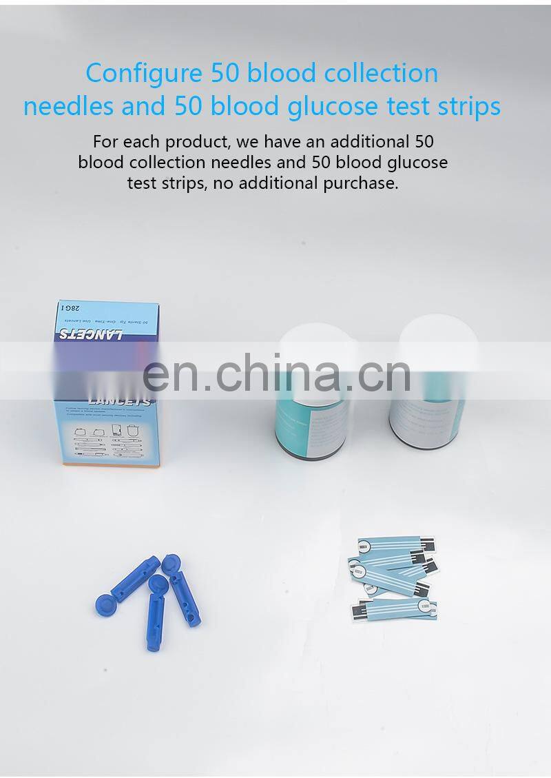Manufacturer direct selling blood glucose meter, home test paper needle 50 piece blood glucose meter PCBA