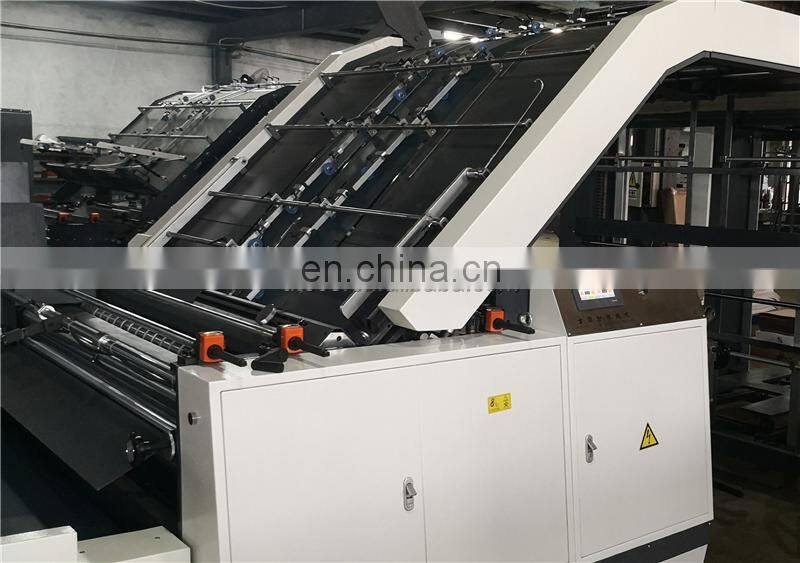 BZ1300E Automatic Corrugated Carton Flute Laminator, cardboard sheet to sheet pasting mounting machine